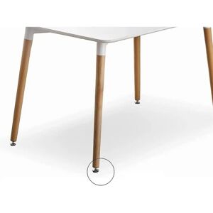 Life Interiors Halo Oak Dining Table - Solid Wooden Legs Life Interiors Halo Oak Dining Table - Solid Wooden Legs