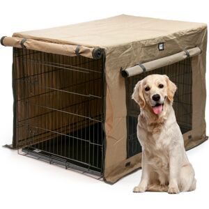 KCT - 42in XL Metal Pet Crate - With Floor - Pet Crate KCT - 42in XL Metal Pet Crate - With Floor - Pet Crate