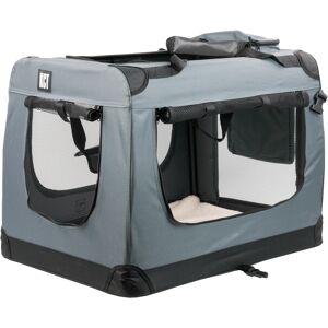KCT - Pet Carrier - Grey Fabric - Large - Pet Carrier KCT - Pet Carrier - Grey Fabric - Large - Pet Carrier