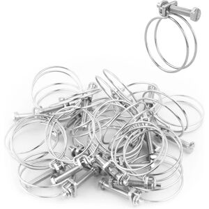 KCT - 36-40mm Double Wire Adjustable Hose Clip KCT - 36-40mm Double Wire Adjustable Hose Clip