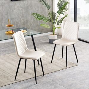 MCC Lexi Cha - Beige - Metal legs - Dining chairs MCC Lexi Cha - Beige - Metal legs - Dining chairs