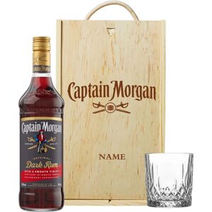 Captain Morgan - Dark Rum Gift Set - 70cl - Gift Set Captain Morgan - Dark Rum Gift Set - 70cl - Gift Set