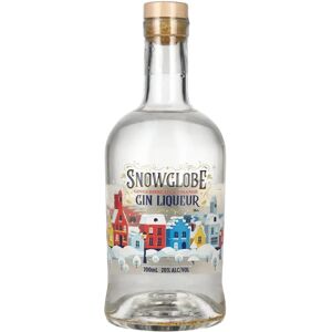 Snowglobe Liqueur de Gin Orange & Gingerbread - Saveur festive de Noël - Publicité Snowglobe Liqueur de Gin Orange & Gingerbread - Saveur festive de Noël - Publicité