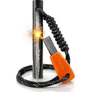 aZengear Camping Flint and Steel Fire Starter - Fire Starter aZengear Camping Flint and Steel Fire Starter - Fire Starter