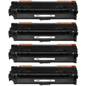 Go Inks 4-Color Laser Toner Set - HP CE740A/741A/742A/743A - Compatible Go Inks 4-Color Laser Toner Set - HP CE740A/741A/742A/743A - Compatible