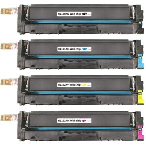 Go Inks W2190a W2191a W2192a W2193a 4-Pack Toner Cartridges - Printer Supplies Go Inks W2190a W2191a W2192a W2193a 4-Pack Toner Cartridges - Printer Supplies