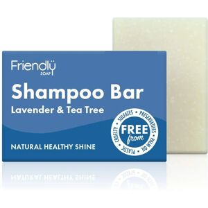 Friendly Soap Lavender & Tea Tree Shampoo Bar - 95g - Shampoo Bar Friendly Soap Lavender & Tea Tree Shampoo Bar - 95g - Shampoo Bar