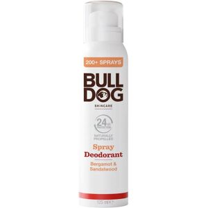 Bulldog Bergamot & Sandalwood Spray Deodorant, 125 ml Bulldog Bergamot & Sandalwood Spray Deodorant, 125 ml