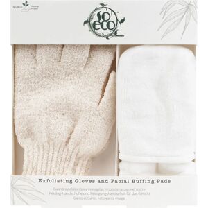 So Eco Exfoliating Gloves and Facial Buffing Pads Set - Soins corps et visage So Eco Exfoliating Gloves and Facial Buffing Pads Set - Soins corps et visage