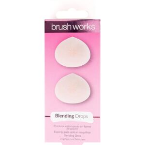 Brushworks Blending Drops Makeup Sponge Set - Makeup Tools Duo Brushworks Blending Drops Makeup Sponge Set - Makeup Tools Duo