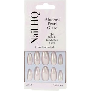 Faux ongles Nail HQ Almond Pearl Glaze - 24 pièces - Publicité Faux ongles Nail HQ Almond Pearl Glaze - 24 pièces - Publicité