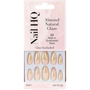 Ongles Fausse Nail HQ Almond Brillance Naturelle - 24 pcs - Publicité Ongles Fausse Nail HQ Almond Brillance Naturelle - 24 pcs - Publicité
