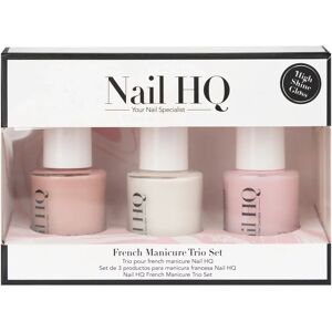 Nail HQ French Manicure Trio Set - Lakier do francuskiego manicure Nail HQ French Manicure Trio Set - Lakier do francuskiego manicure