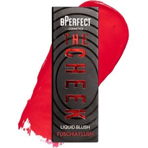 BPerfect The Cheek Liquid Blush - Fuchsia Flush - Blush liquide pour joues, lèvres et yeux BPerfect The Cheek Liquid Blush - Fuchsia Flush - Blush liquide pour joues, lèvres et yeux