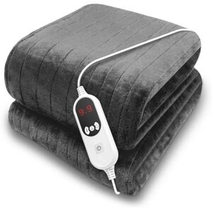 Dreamcatcher Purus Deluxe Grey Electric Heated Throw - electric heated throw Dreamcatcher Purus Deluxe Grey Electric Heated Throw - electric heated throw