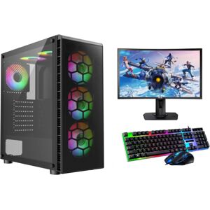 FCS Intel Core i5 Gaming PC - 16GB RAM 1TB HDD 128GB SSD GT730 Win 11 WiFi FCS Intel Core i5 Gaming PC - 16GB RAM 1TB HDD 128GB SSD GT730 Win 11 WiFi