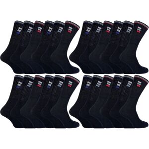 Sock Snob Mens Retro Stripe Cotton Sports Socks - Black - Socks Sock Snob Mens Retro Stripe Cotton Sports Socks - Black - Socks