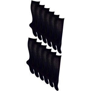 Sock Snob 12 Pair Knee High Cotton Socks - Boys & Girls Sock Snob 12 Pair Knee High Cotton Socks - Boys & Girls