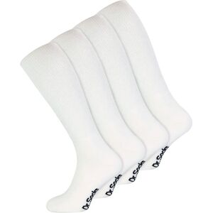 Dr.Socks Extra Wide Long Bamboo Diabetic Socks - White - Socks Dr.Socks Extra Wide Long Bamboo Diabetic Socks - White - Socks