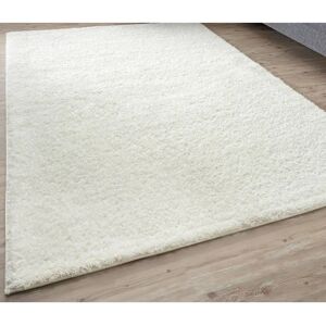 THE RUGS Myshaggy Collection White 120cm x 120cm Rug - Rug THE RUGS Myshaggy Collection White 120cm x 120cm Rug - Rug