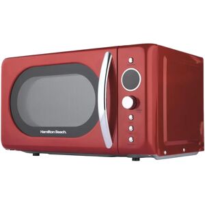 Hamilton Beach Retro Red Microwave - Compact 20L 700W Vintage Kitchen Appliance Hamilton Beach Retro Red Microwave - Compact 20L 700W Vintage Kitchen Appliance