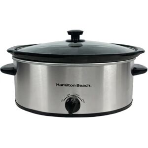 Hamilton Beach The Family Favourite - Silver - Slow Cooker Hamilton Beach The Family Favourite - Silver - Slow Cooker