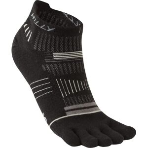 Hilly Hilly Toe Socklet - Black/Grey/Light Grey - Socks Hilly Hilly Toe Socklet - Black/Grey/Light Grey - Socks