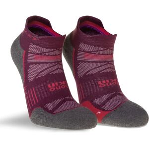 Hilly Women's Supreme Socklet - Elderberry/Grey Marl - Socks Hilly Women's Supreme Socklet - Elderberry/Grey Marl - Socks
