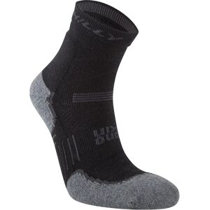 Hilly Supreme Max Cushion Socks - Black/Grey Marl - Max cushioning Hilly Supreme Max Cushion Socks - Black/Grey Marl - Max cushioning