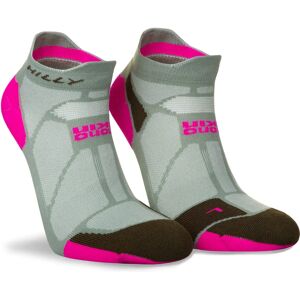 Hilly Women's Marathon Fresh Socklet - Sage/Fluo Pink - Socks Hilly Women's Marathon Fresh Socklet - Sage/Fluo Pink - Socks