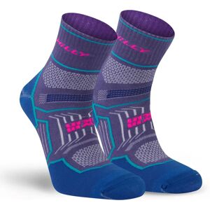 Hilly Twin Skin Anklet Socks - Grape Purple/Blue - Large Hilly Twin Skin Anklet Socks - Grape Purple/Blue - Large