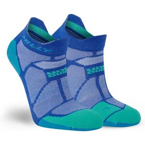 Hilly Marathon Fresh Socklets - Sapphire Blue/Teal Green - Socks Hilly Marathon Fresh Socklets - Sapphire Blue/Teal Green - Socks