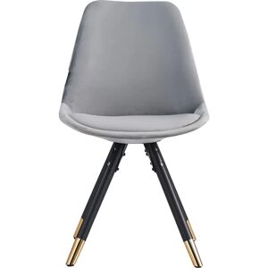 Life Interiors Sofiya Velvet Dining Chair - Light Grey - Dining Chair Life Interiors Sofiya Velvet Dining Chair - Light Grey - Dining Chair