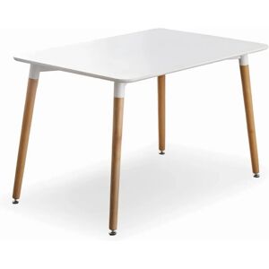 Life Interiors Halo 4-6 Seater White Dining Table Life Interiors Halo 4-6 Seater White Dining Table