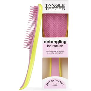 Tangle Teezer Hyper Yellow Rosebud Detangler - Hairbrush for All Hair Types Tangle Teezer Hyper Yellow Rosebud Detangler - Hairbrush for All Hair Types