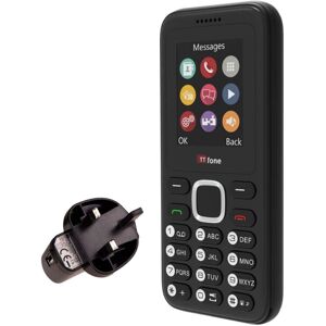 Ttfone Black Dual Sim Mobile Phone - Compact Size - Emergency Ttfone Black Dual Sim Mobile Phone - Compact Size - Emergency