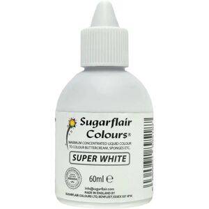 Marque Sugarflair Max Concentrated Colorant Liquide - Blanc Super - Colorant Alimentaire - Publicité Marque Sugarflair Max Concentrated Colorant Liquide - Blanc Super - Colorant Alimentaire - Publicité