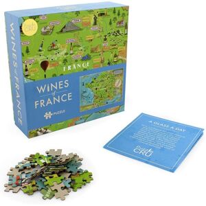 Ginger Fox Wines of France - 1000 Piece Puzzle - Unisex Ginger Fox Wines of France - 1000 Piece Puzzle - Unisex