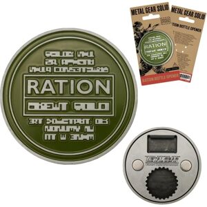 FaNaTtik Metal Gear Solid Flaschenöffner - Kompakt, langlebig, Magnet FaNaTtik Metal Gear Solid Flaschenöffner - Kompakt, langlebig, Magnet