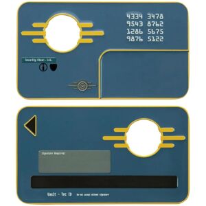 FaNaTtik Fallout Vault Security Keycard Replica - Limited 1:1 - Keycard FaNaTtik Fallout Vault Security Keycard Replica - Limited 1:1 - Keycard