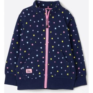 LightHouse - Ava Kids - Navy Star Print - Full Zip Top LightHouse - Ava Kids - Navy Star Print - Full Zip Top