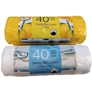 Tidy Z - Scented Swing Bin Liners - 50L - Bin Liners Tidy Z - Scented Swing Bin Liners - 50L - Bin Liners