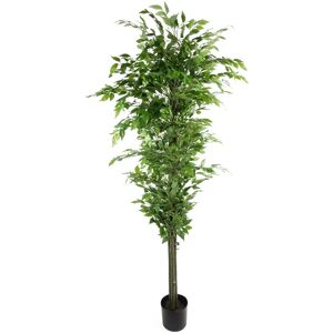 Leaf Artificial Ficus Tree Green Realistic 180cm Indoor Outdoor Home Office Decor Leaf Artificial Ficus Tree Green Realistic 180cm Indoor Outdoor Home Office Decor