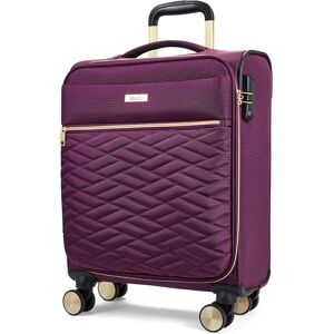rock Sloane Suitcase 55cm - Purple rock Sloane Suitcase 55cm - Purple