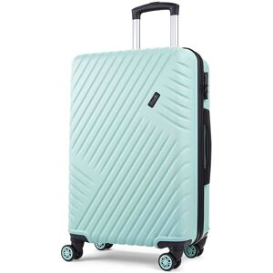 rock Santiago Medium Suitcase - Mint Green rock Santiago Medium Suitcase - Mint Green