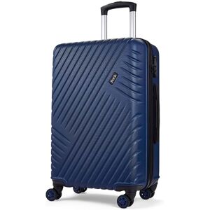 rock Santiago Medium Suitcase - Blue rock Santiago Medium Suitcase - Blue