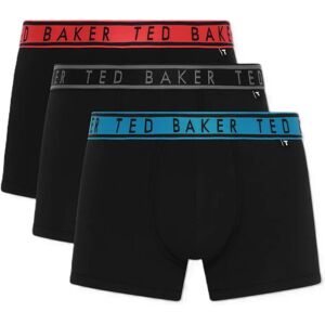 Ted Baker Mens 3-Pack Boxer Brief Underwear - Black - Underwear Ted Baker Mens 3-Pack Boxer Brief Underwear - Black - Underwear