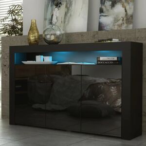 Creative Furniture 155cm TV Unit - Black Gloss Doors - TV Stand Creative Furniture 155cm TV Unit - Black Gloss Doors - TV Stand