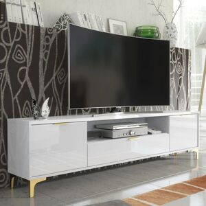 Creative Labs TV Unit 200cm White Gloss - TV Unit Creative Labs TV Unit 200cm White Gloss - TV Unit