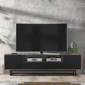 Creative Furniture 200cm Loft Retro Industrial TV Unit - TV Unit Creative Furniture 200cm Loft Retro Industrial TV Unit - TV Unit